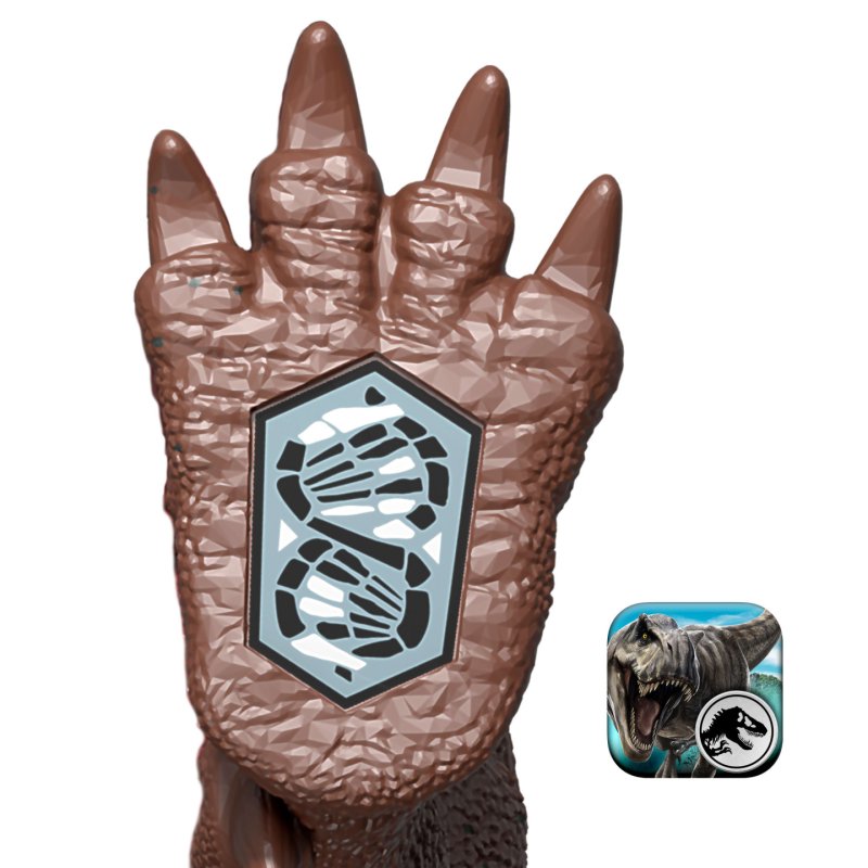 Jurassic World Rebirth Frenzy Pack Beipiaosaurus Dinosaur Figure, Authentic Toy, Digital Play