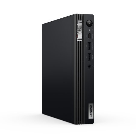 Lenovo ThinkCentre M70q Gen 5 Intel Core™ i3 i3-14100T 8 Go DDR5-SDRAM 256 Go SSD Windows 11 Pro Mini PC Noir