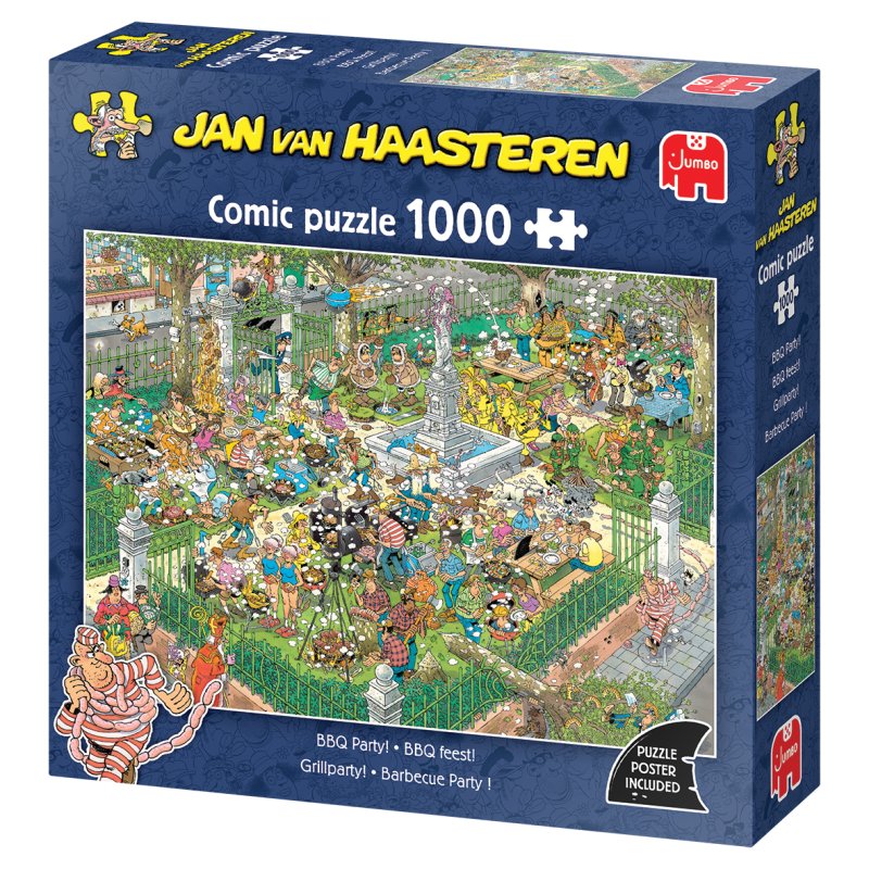 Jan Van Haasteren - BBQ Party! (1000 pieces) (1110100530)