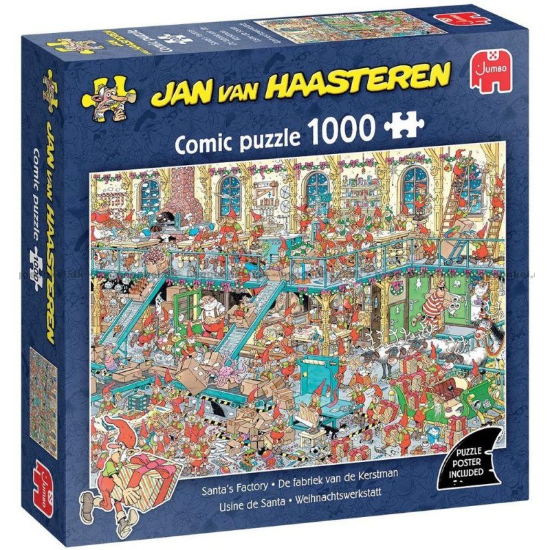 Jan Van Haasteren - Santa's Factory (1000 pieces) (1119802028)