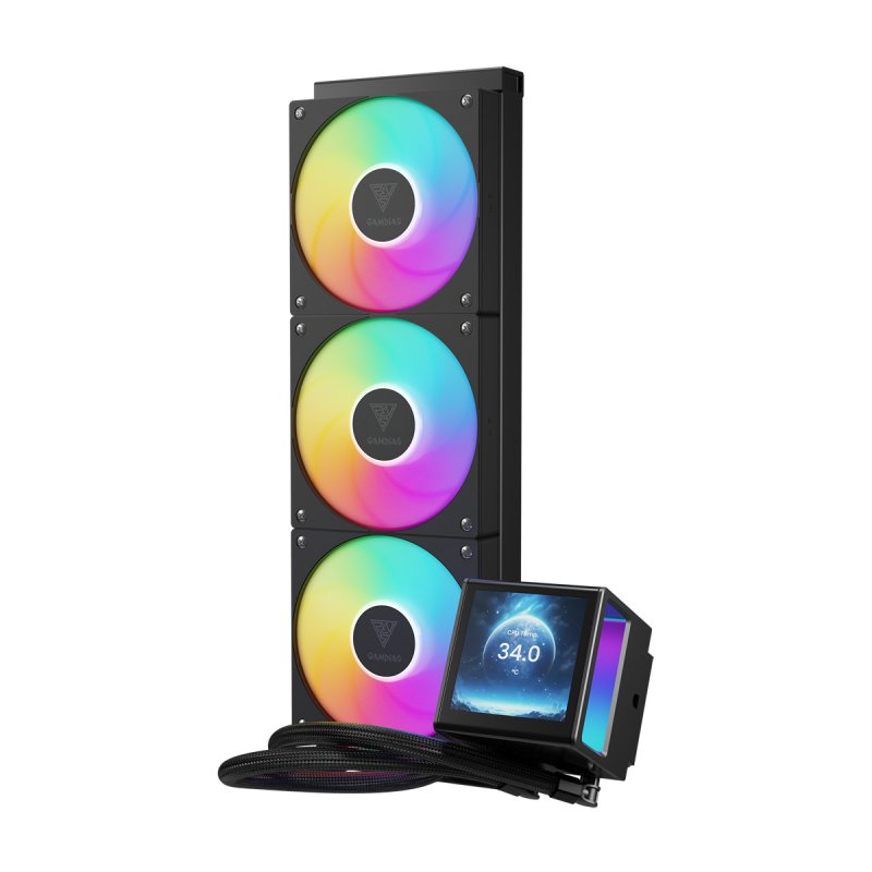 Gamdias CHIONE P5-360 | AiO-Wasserkühlung