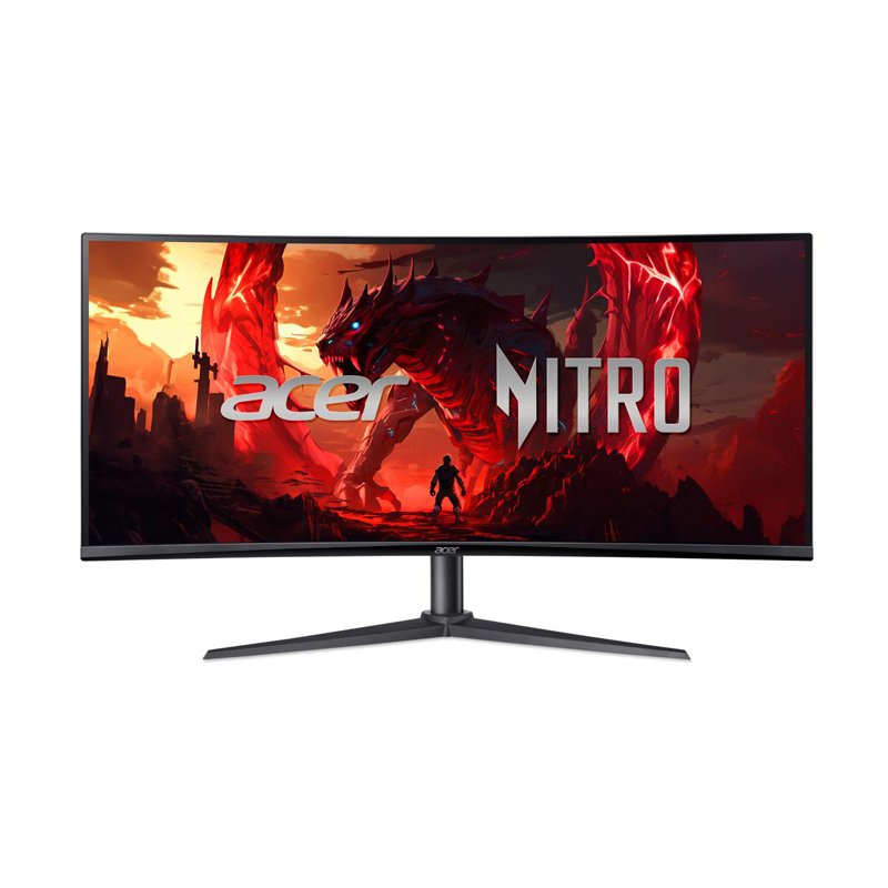 Acer Nitro XZ0 (XZ340CURX0bmiiphx) 34,0" WQHD Gaming Curved 86,4 cm (34,0 Zoll), VA, 200Hz, 99% sRGB, 2x HDMI (2.1), DP
