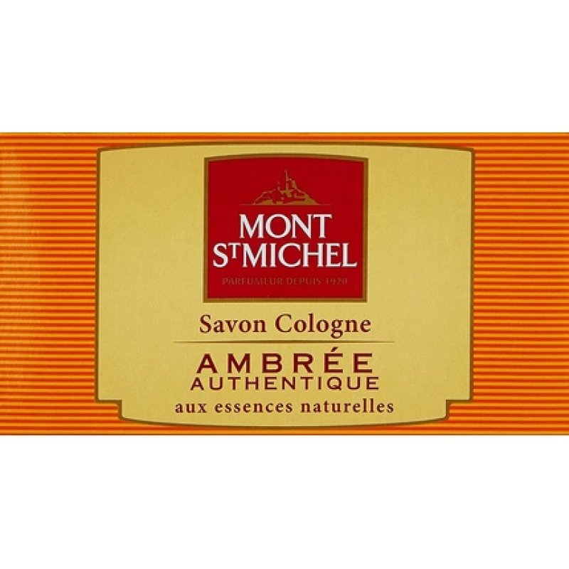 Mont St Michel Savon Cologne Solid Soap 125g Amber