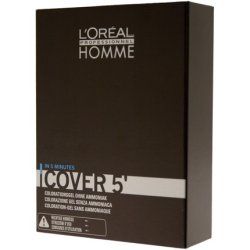 Loreal Professionnel Homme Cover 5 Hair Colour Gel 7 Blonde
