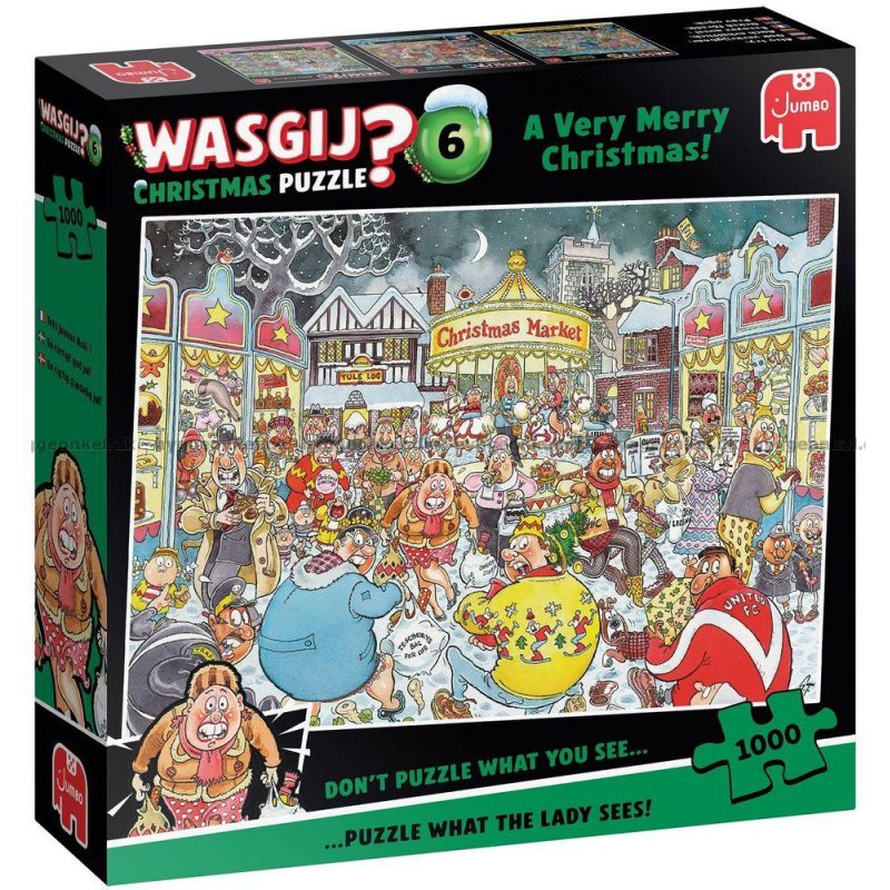 Wasgij - Christmas 6 - A Very Merry Christmas (1000 pieces) (1119802031)