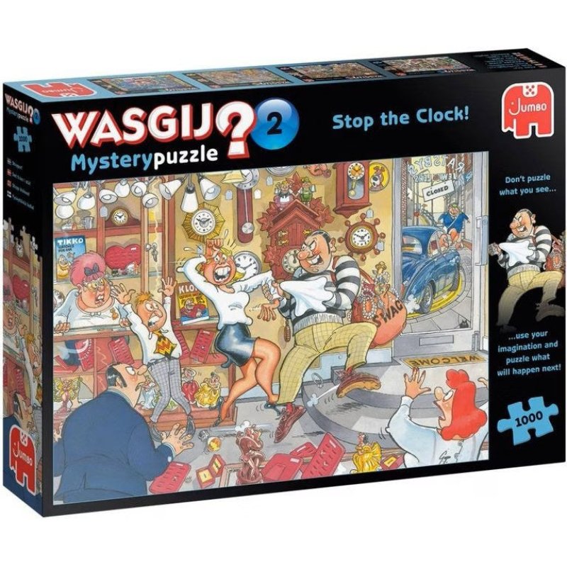 Wasgij - Mystery 2 - Stop The Clock! (1000 pieces) (1119802042)