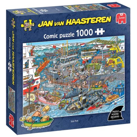 Jan van Haasteren - Sea Port (1000 pieces) (1119802056)