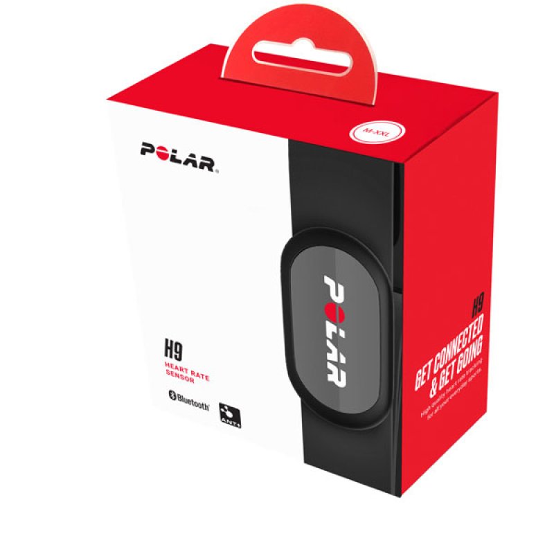 Polar H9 heart rate sensor moniteur de fréquence cardiaque Poitrine ANT Noir