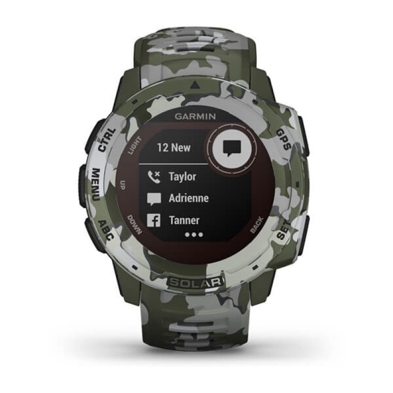 Garmin Instinct Solar Camo Edition MIP Digital 128 x 128 pixels Camouflage GPS (satellite)