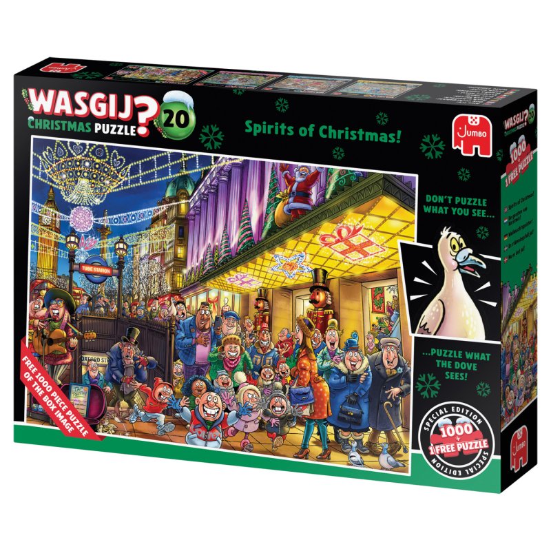 Wasgij - Christmas 20: Spirits of Christmas (2x1000 pieces) (1110100598)