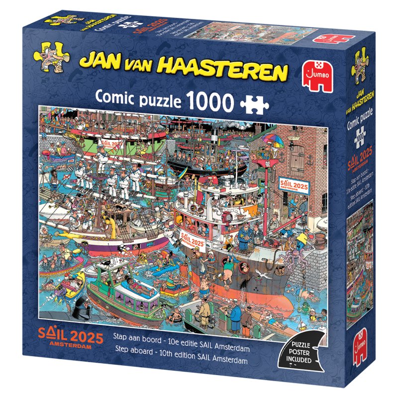 Jan Van Haasteren - Step aboard - 10th SAIL Amsterdam (1000 pieces) (1119802060)