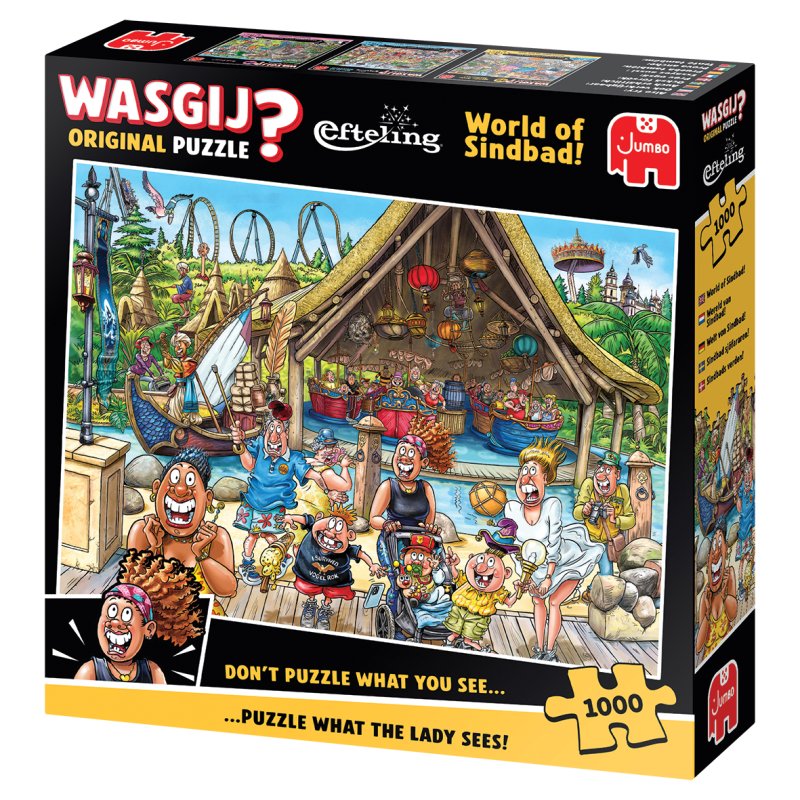 Wasgij - Original Efteling - World of Sindbad! (1000 pieces) (1110100508)