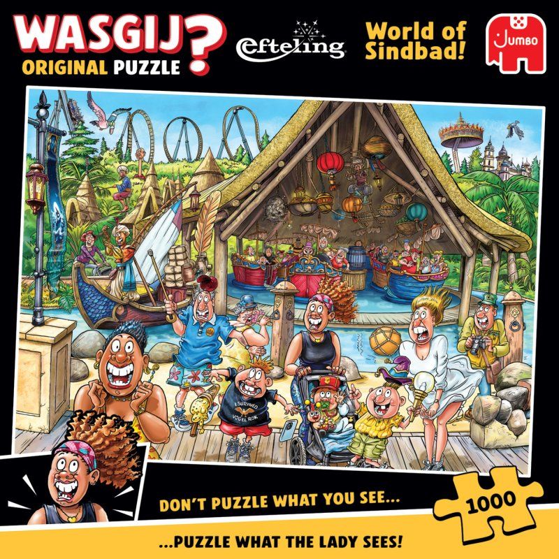 Wasgij Original Efteling - Le monde de Sinbad ! (1000 pièces)