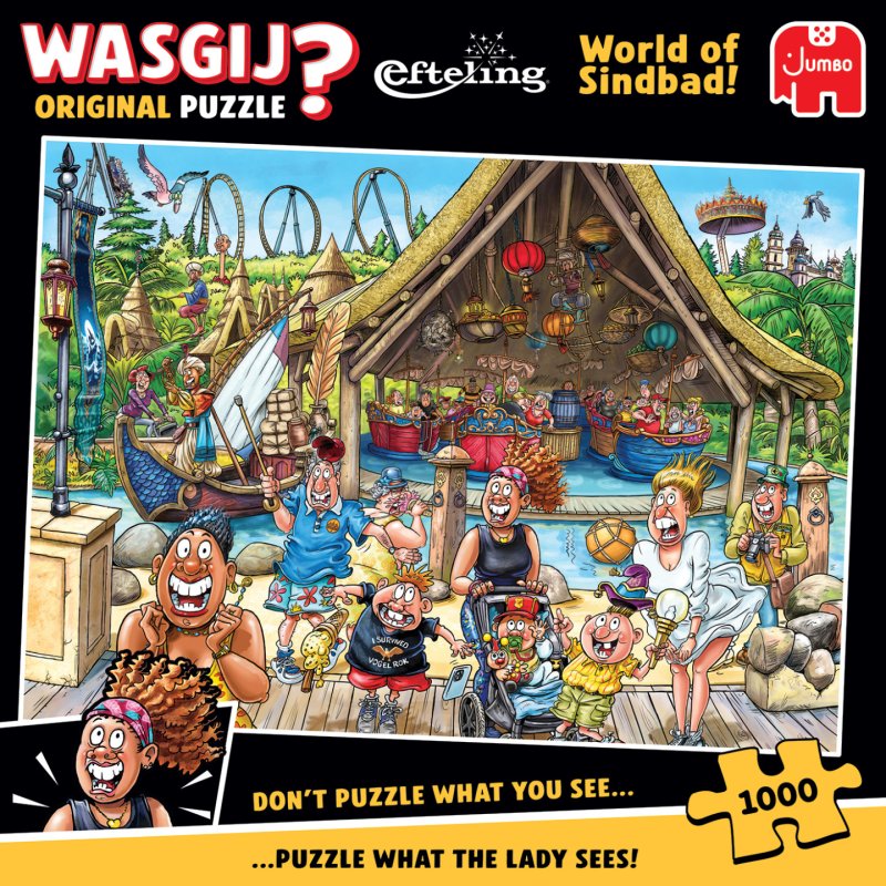 Wasgij Original Efteling - World of Sindbad! (1000 pieces)