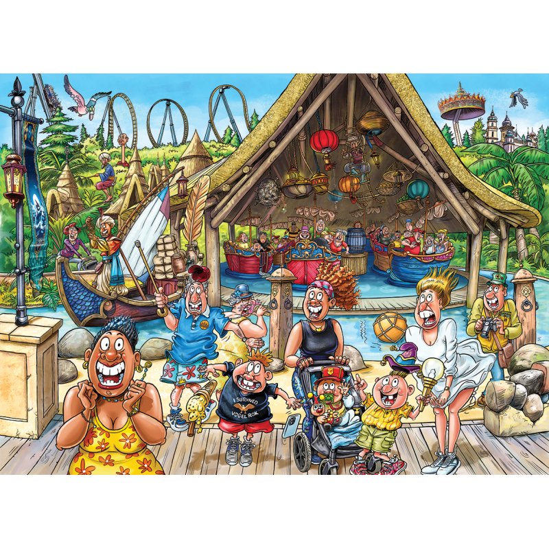 Wasgij - Original Efteling - World of Sindbad! (1000 pieces) (1110100508)