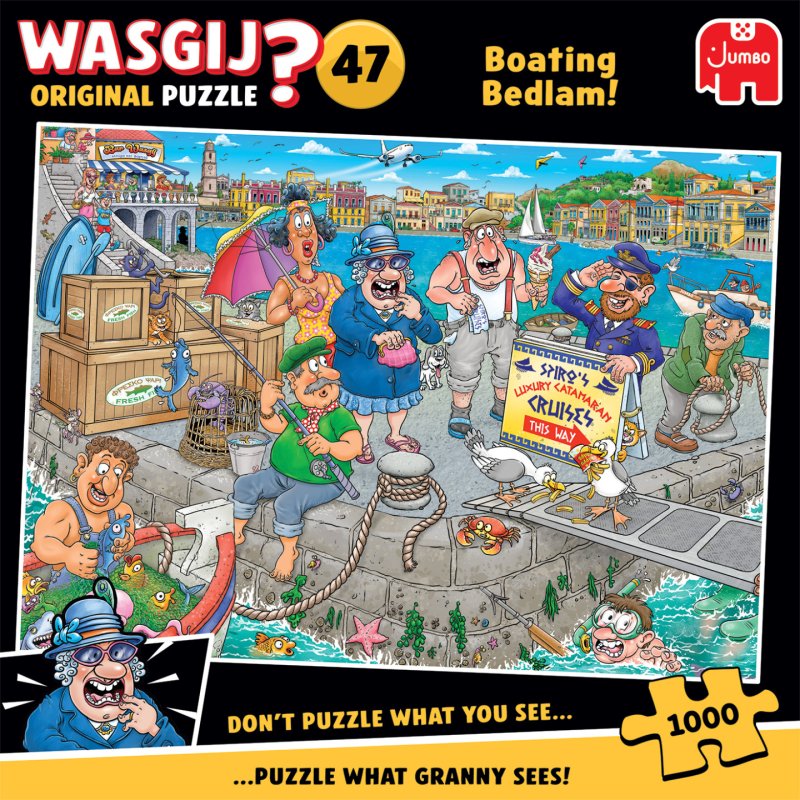 Wasgij - Original 47 - Boating Bedlam (1000 pieces) (1110100511)