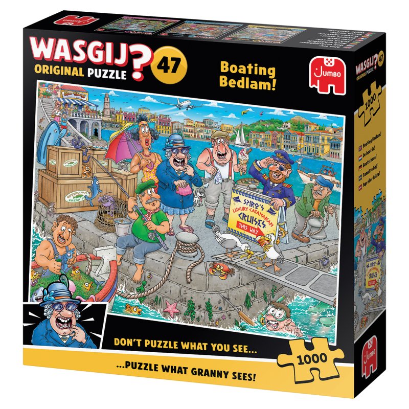 Wasgij - Original 47 - Boating Bedlam (1000 pieces) (1110100511)