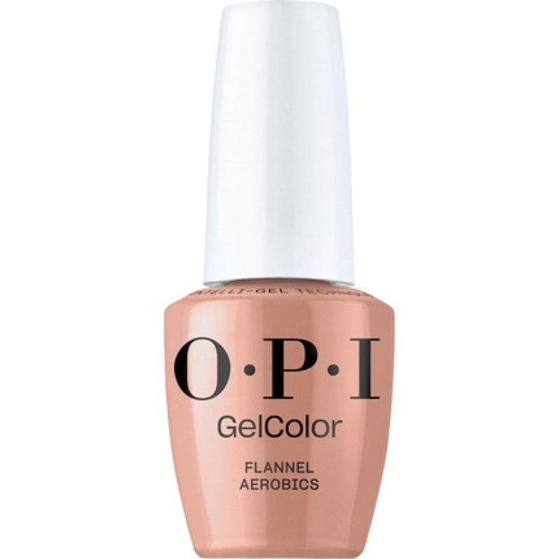 OPI GelColor Flannel Aerobics Opaque Soft Lilac Purple Creme UV Cure Gel Nail
