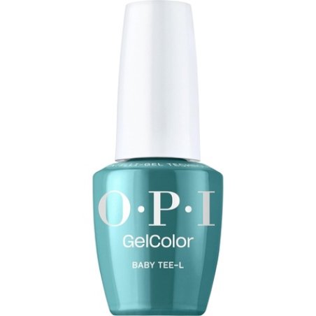 OPI GelColor Baby Tee-L Opaque Cool Dark Teal Creme UV Cure Gel Nail Polish