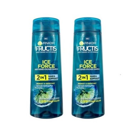 Garnier Fructis ICE FORCE Cooling 2-in-1 Shampoo with Lime for Hair & Scalp