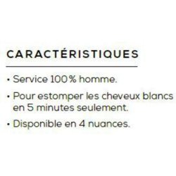 L'Oreal Homme Hair Coloring Gel Grey Cover No 5 Light Brown 50ml