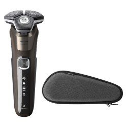 Philips SHAVER Series 5000 S5886/30 men's shaver Rotation shaver Trimmer Black, Brown