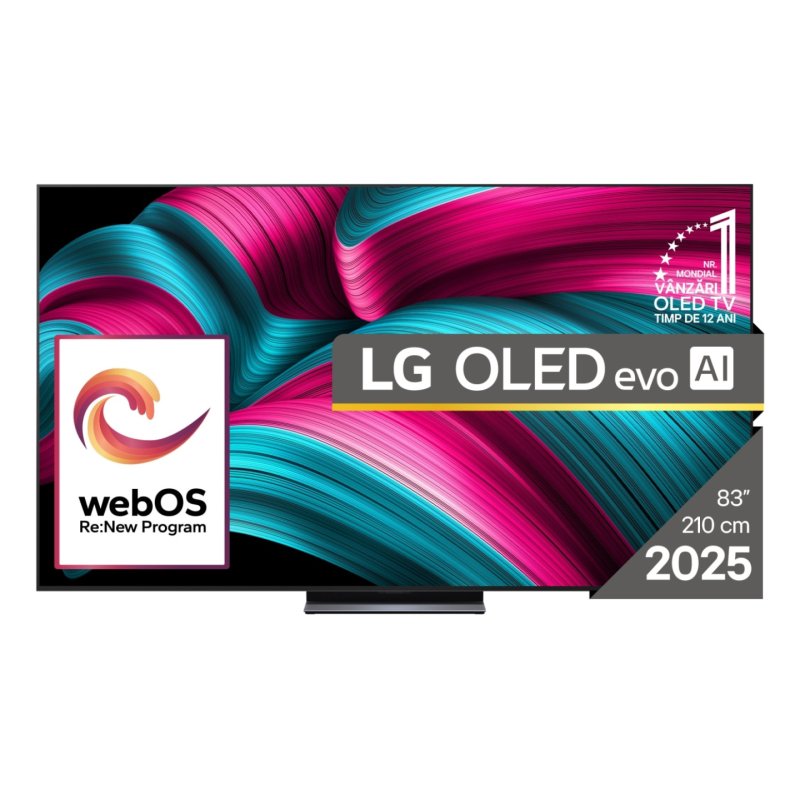 LG OLED evo AI OLED83C51LA TV 2,11 m (83") 4K Ultra HD Smart TV Wifi Noir