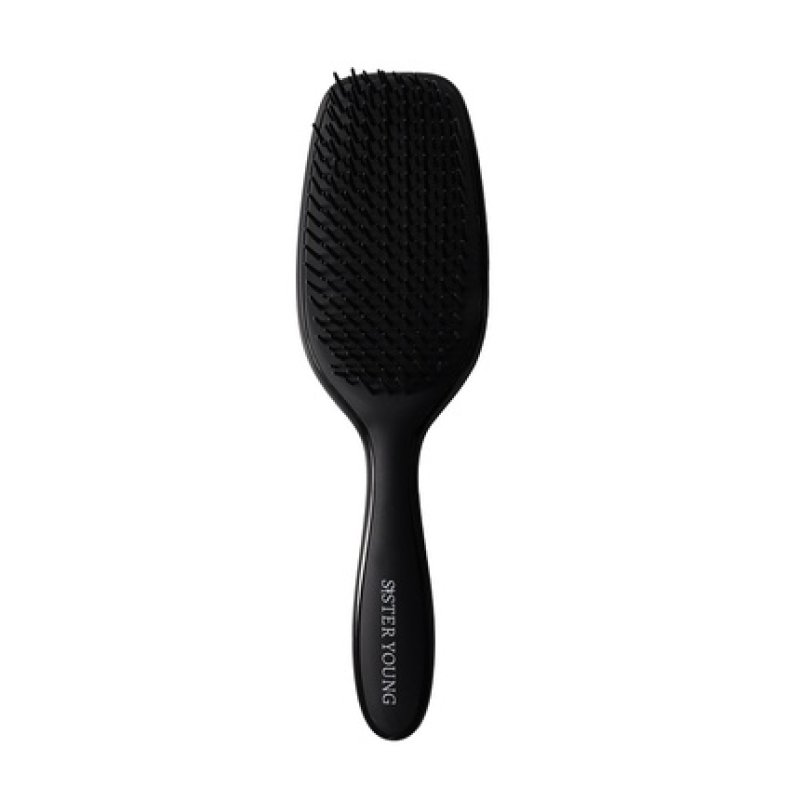 Sister Young Ayla Hair Brush With Flexible Nylon Bristles Black