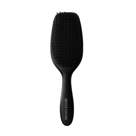 Sister Young Ayla Hair Brush With Flexible Nylon Bristles Black