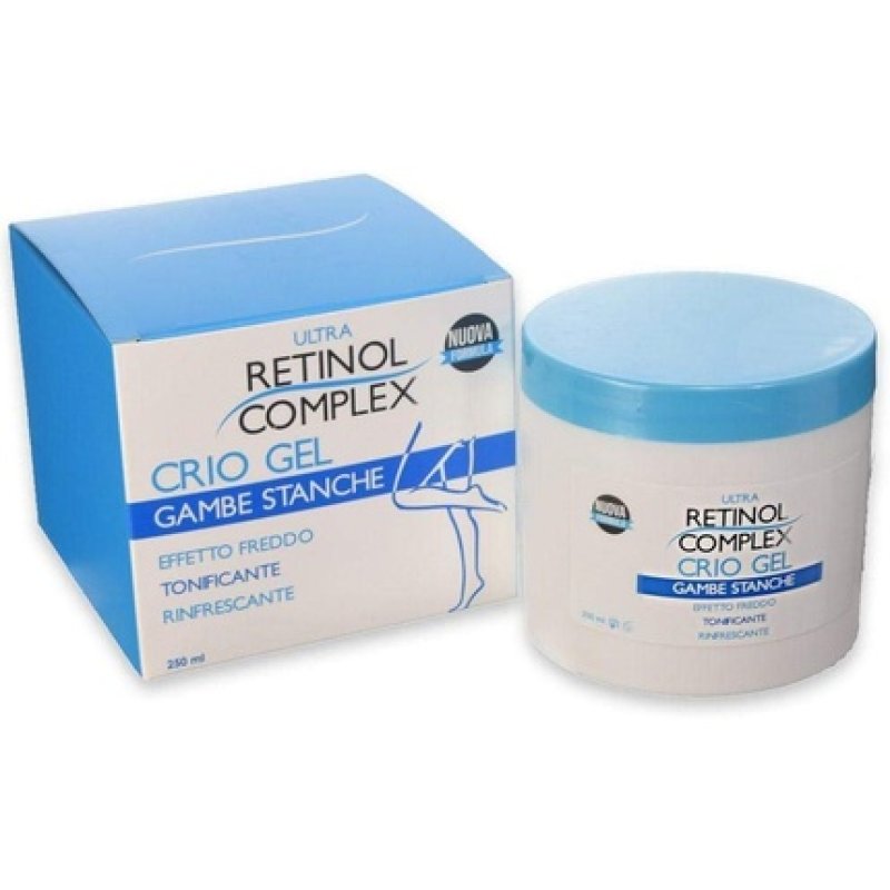 Crio Gel Leg Cooling Effect Firming 250ml with Retinol Complex