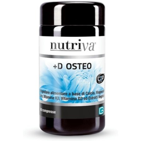 Nutriva D Osteo Food Supplement with Calcium, Magnesium, and Boron