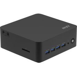 MSI Cubi Z AI 8M AMD Ryzen 7 8845HS, Desktop PC, SFF, Mini Computer, HTPC, (16GB RAM, 1TB Storage, Windows 11 PRO), AMD