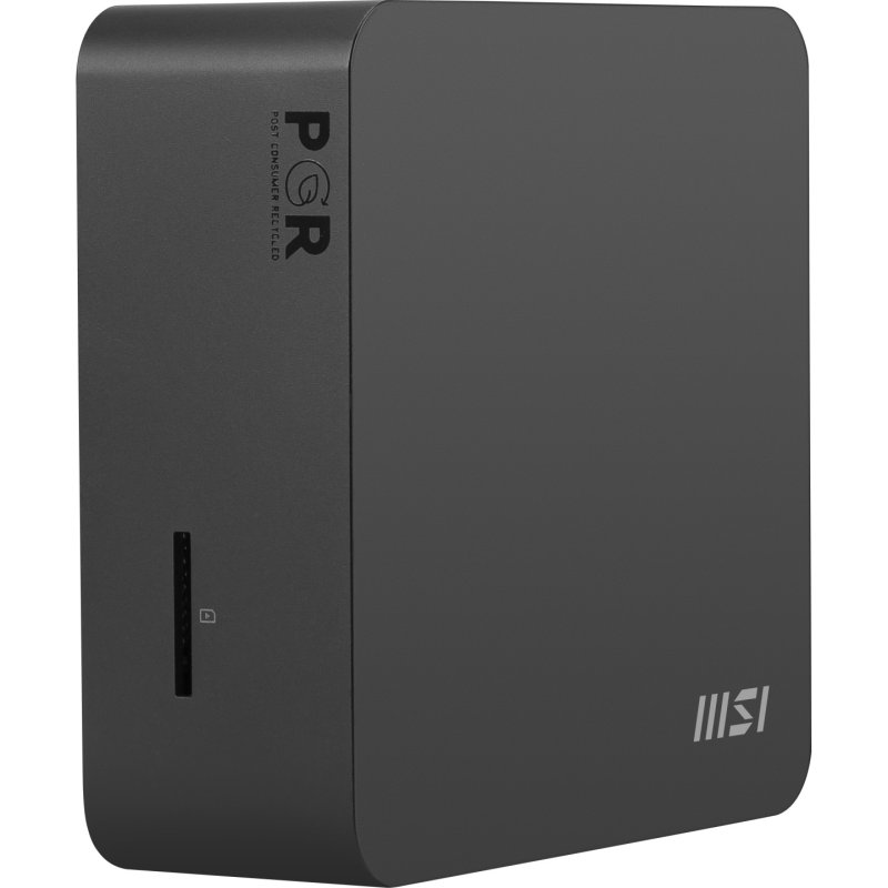MSI Cubi Z AI 8M R7 8845HS FS 16GB 1TB W11 AMD Ryzen? 7 16 Go DDR5-SDRAM 1,02 To SSD Windows 11 Pro Mini PC Noir
