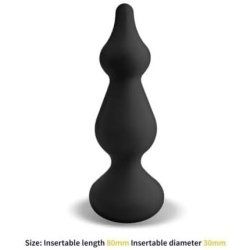 Tendax Silicone Anal Plug 8cm x 3cm