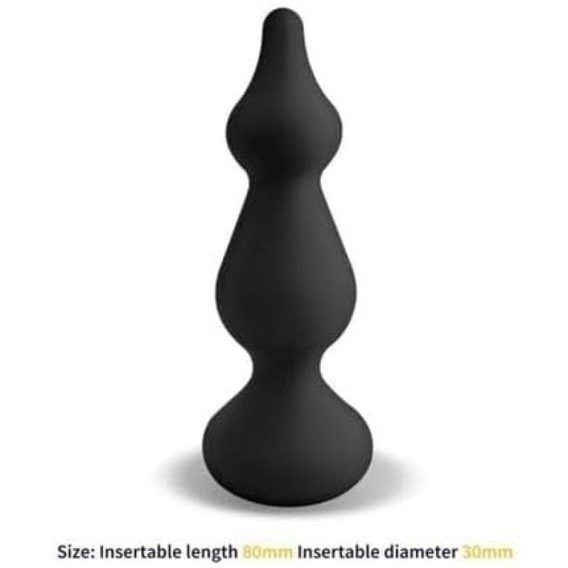 Tendax Silicone Anal Plug 8cm x 3cm