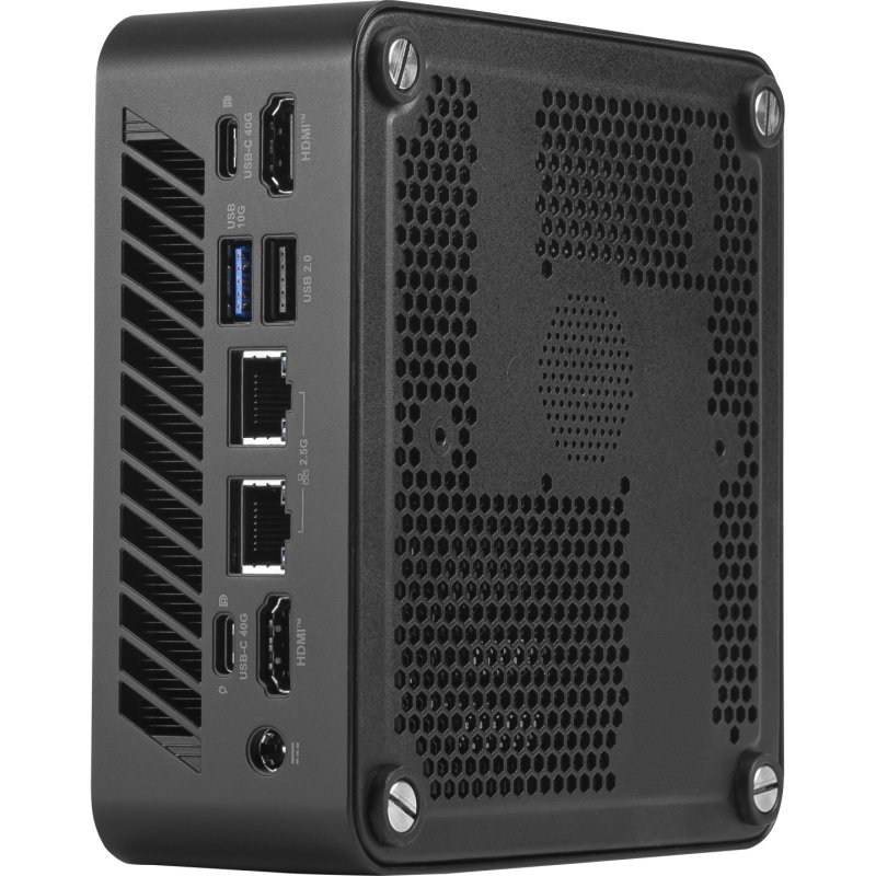 MSI Cubi Z AI 8M AMD Ryzen 7 8845HS, Desktop PC, SFF, Mini Computer, HTPC, (16GB RAM, 1TB Storage, Windows 11 PRO), AMD