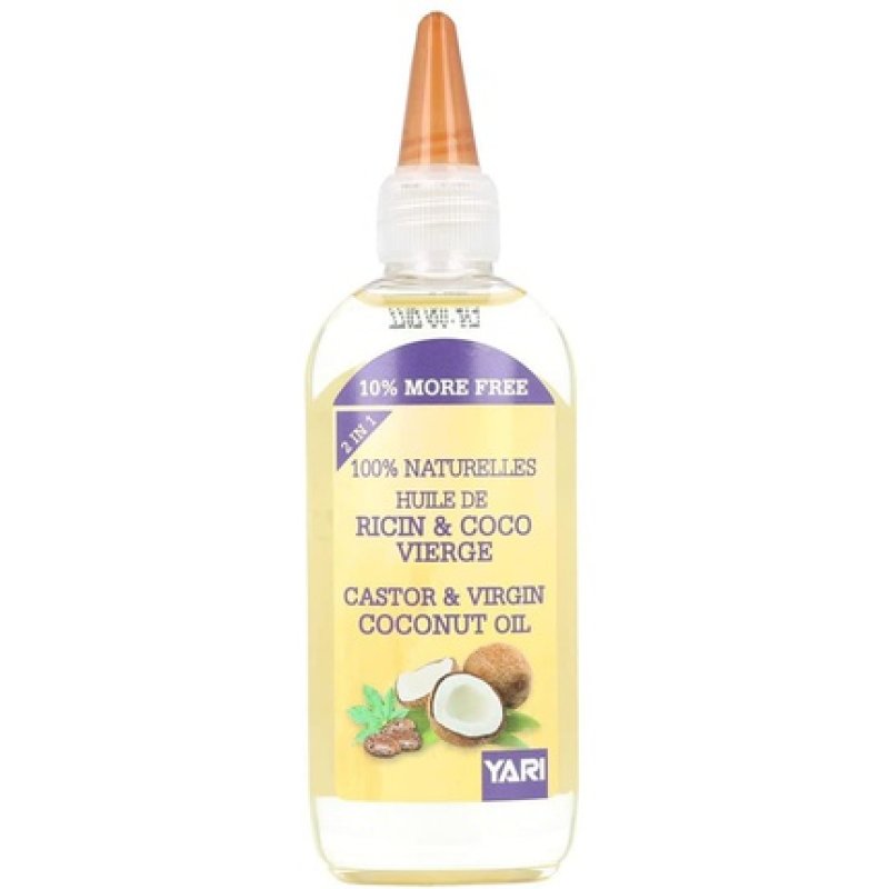Yari Natural Castor and Virgin Coconut Oil 110ml