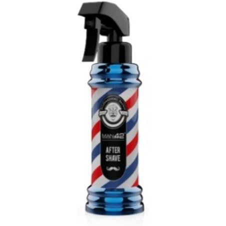 Man 42 After Shave Barber Pole Blu 200ml