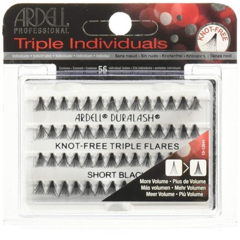 ARDELL Triple Individuals Knot-Free Short Black 25g