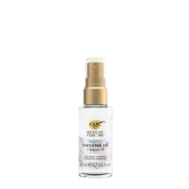 Ogx Rescue Fusions Smooth & Sleek Oil 50ml By Ogx