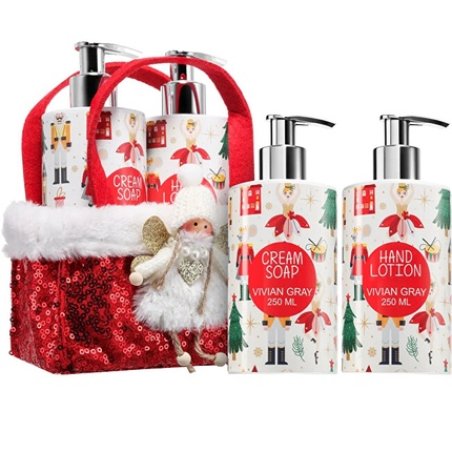 Vivian Gray Red Fairy Hand Care Cosmetic Set - Cream Soap And Hand Lotion