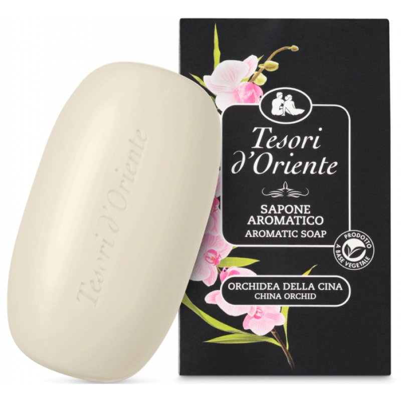 Tesori d’Oriente Chinese Orchid Savon à base de bicarbonate de soude 150 g 1 pièce(s)