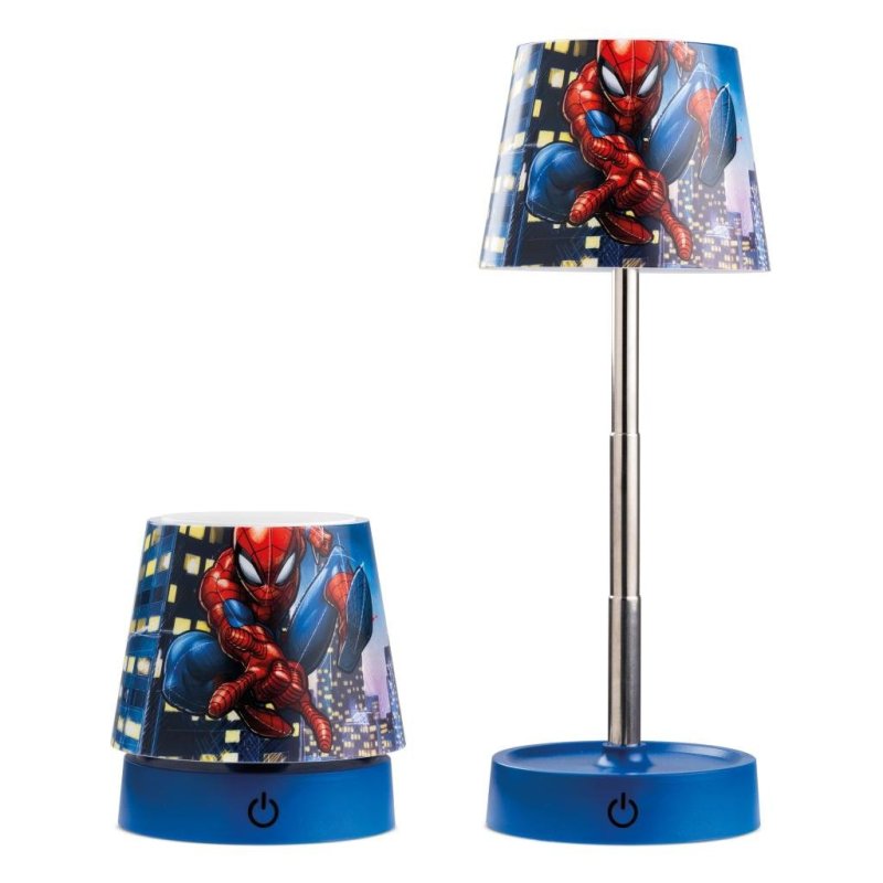 SPIDER-MAN - Lampe de Bureau LED Rechargeable - 11cm