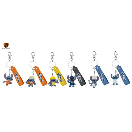 DISNEY - Stitch job experience camp series - Display 12 Porte-clés 4cm