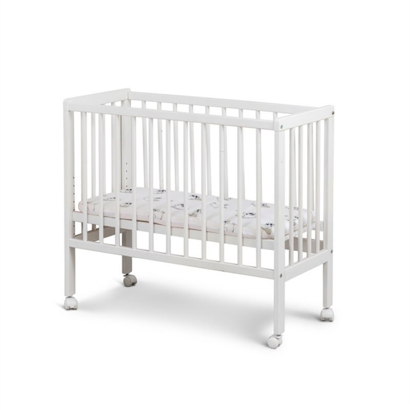 BabyTrold 16-09H Lit pour bébé Lit-bébé Blanc