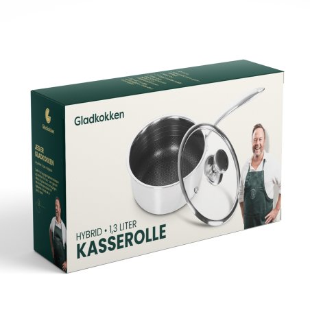 Gladkokken - Hybrid saucepan with lid - 16 cm