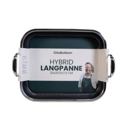 Gladkokken - Hybrid roaster - 32 x 26.5 x 5.5 cm