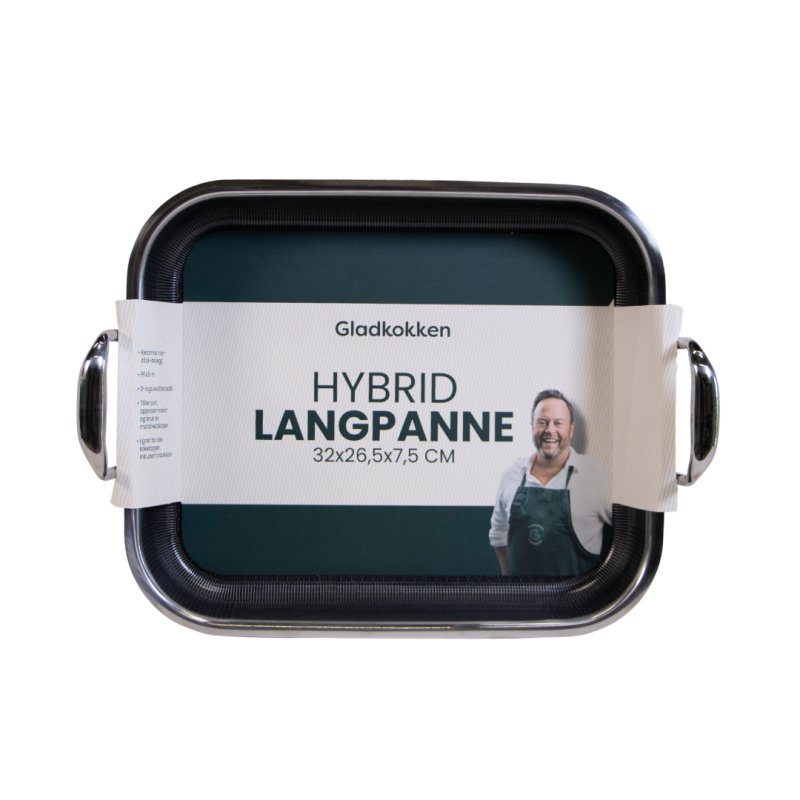 Gladkokken - Hybrid roaster - 32 x 26.5 x 5.5 cm