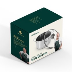 Gladkokken - Hybrid casserole with lid - Ø24 - 24 cm