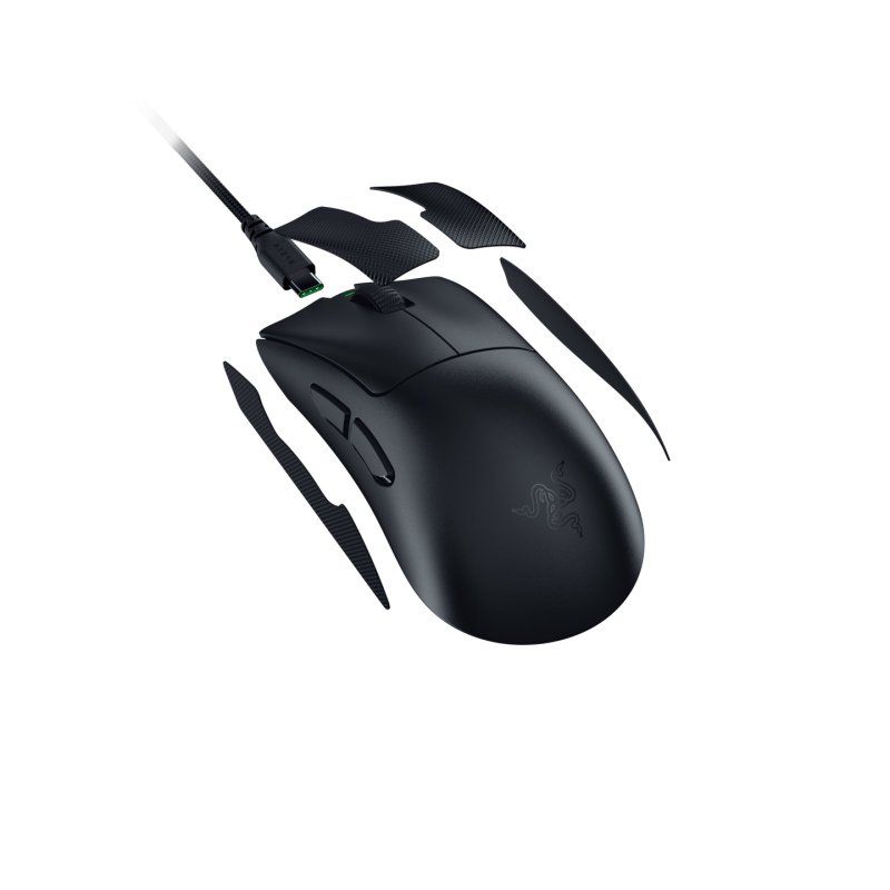 Razer DeathAdder V4 Pro souris Gaming Droitier RF Wireless USB Type-A Optique 45000 DPI